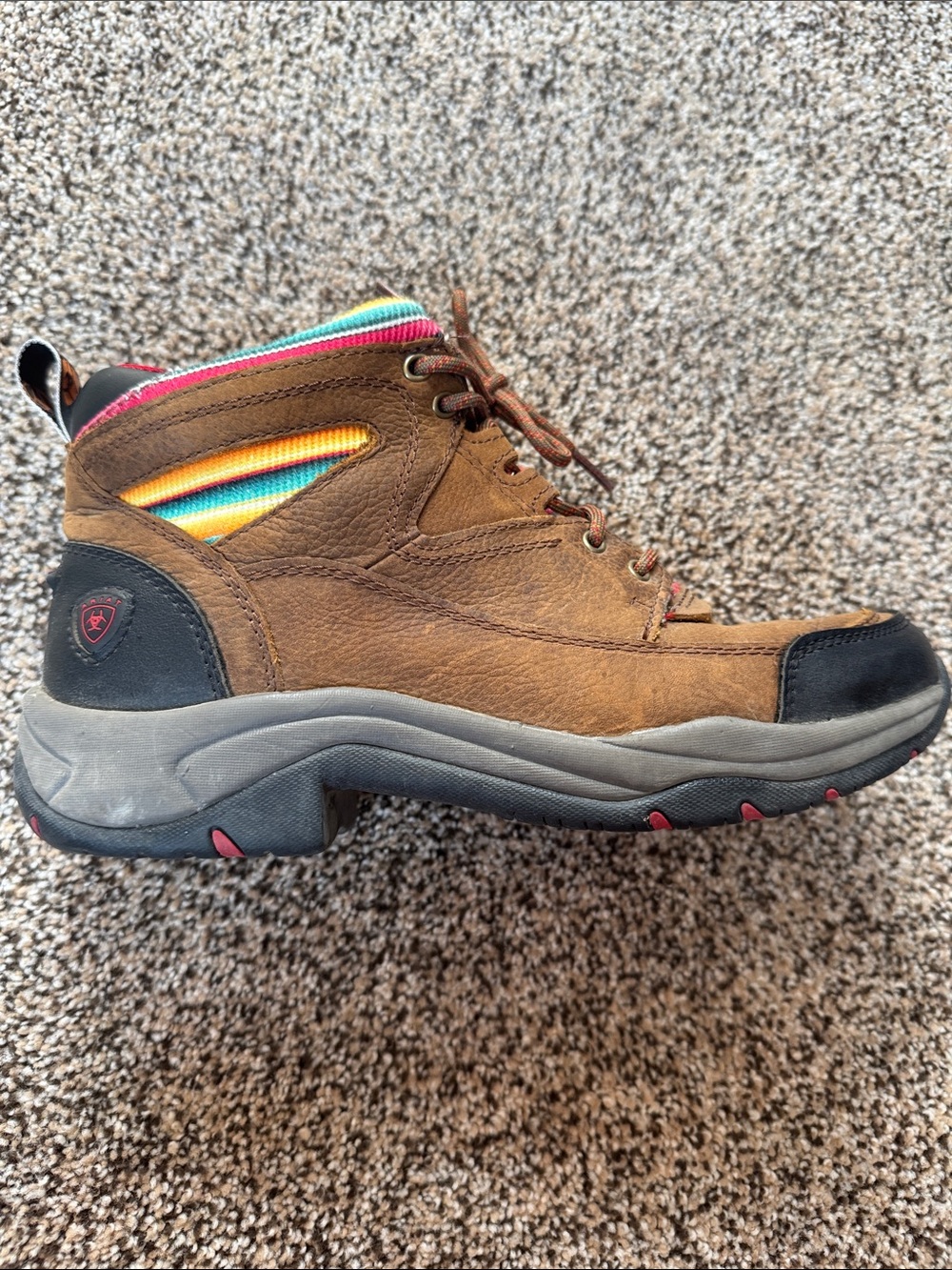 Ariat Women’s Terrain Serape Stripe Boots | Size 8.5 - Picture 6 of 7